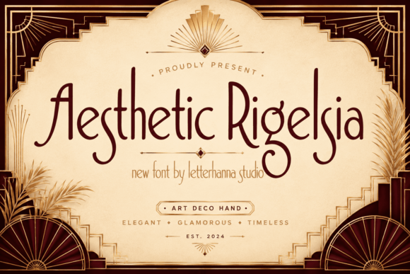 Aesthetic Rigelsia Font
