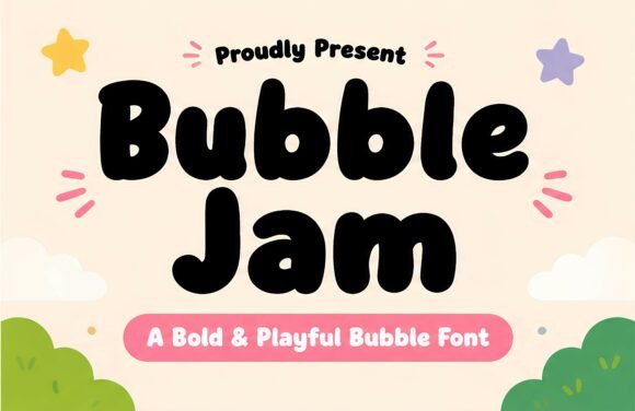 Bubble Jam Font for Creative Projects