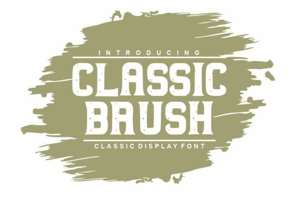 Classic Brush Font for Bold Campaigns