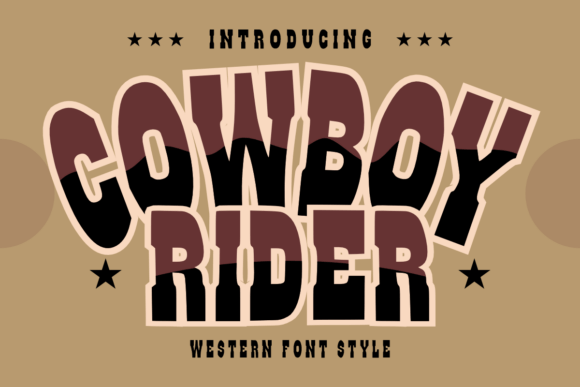 Cowboy Rider Font