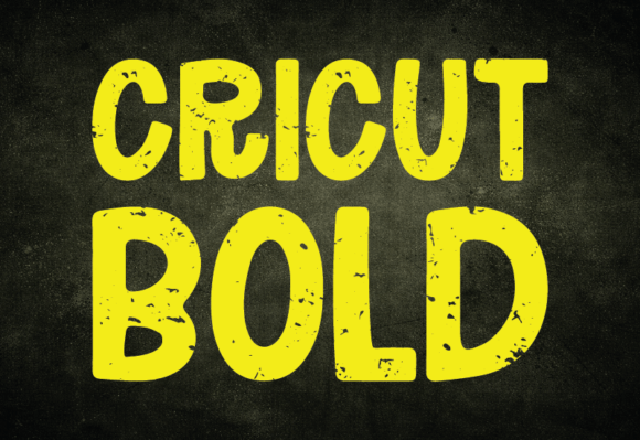 Cricut Bold Font Review