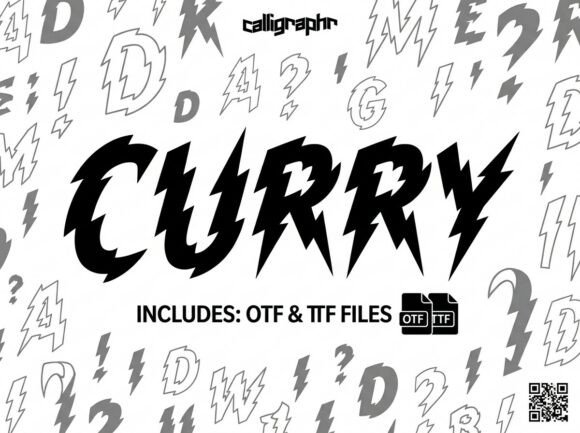 Curry: A Bold Font for Business Branding