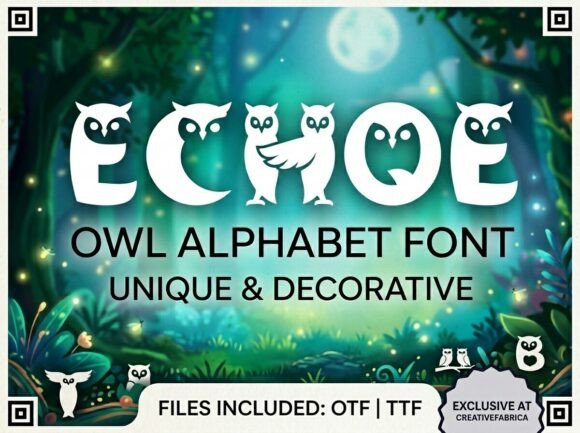 Echoe Font: Bold Display for Digital Campaigns