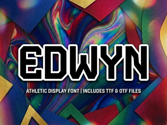 Edwyn: A Bold Display Font