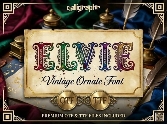 Elvie Font for Creative Projects
