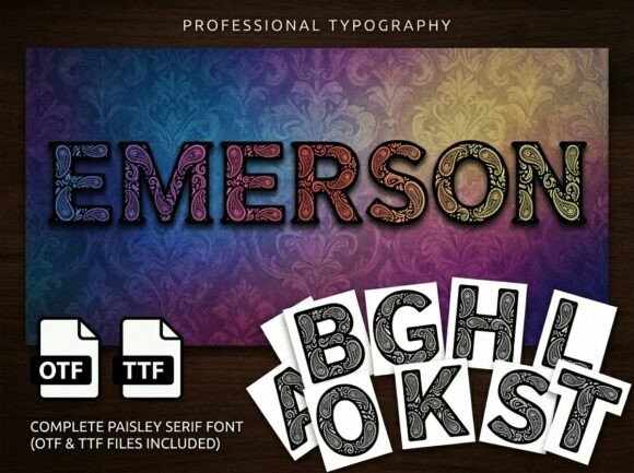 Emerson Font: A Bold Statement for Editorial Design