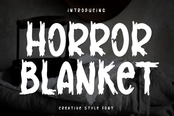 Horror Blanket Font for Business Branding