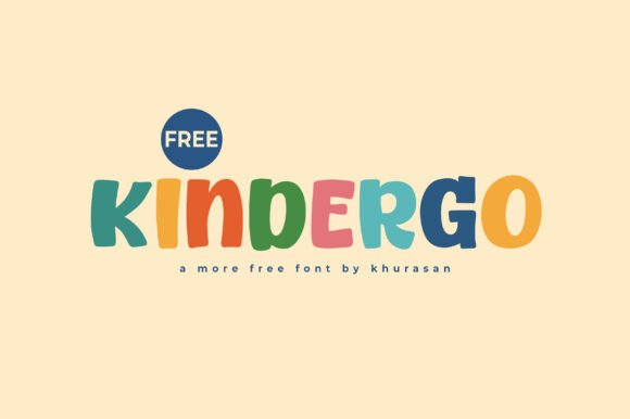 Kindergo: A Cute Font for Creative Projects