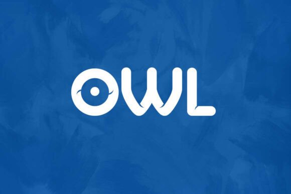 Owl Font: Whimsical Display for Creative Campaigns