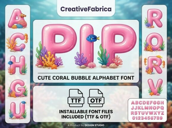 Pip: A Font That Dives Into Creativity
