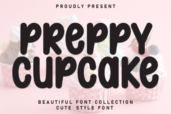 Preppy Cupcake Font for Business Branding