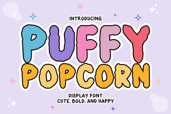 Puffy Popcorn Font Review