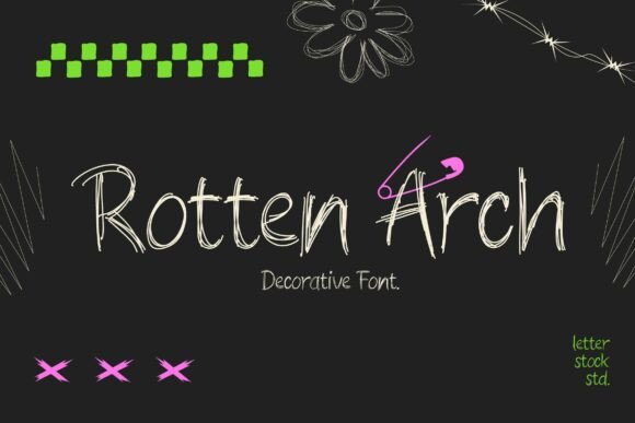 Rotten Arch Font for Bold Web Design