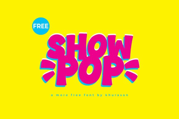 Showpop Font for Creative Projects
