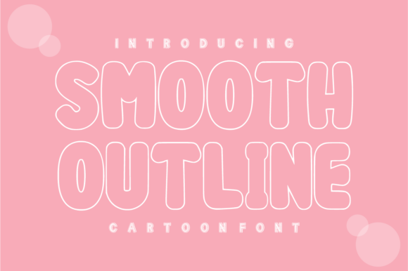 Smooth Outline Font