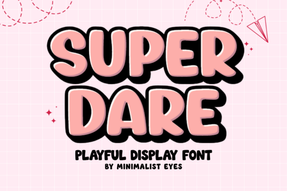 Super Dare Font for Creative Web Design