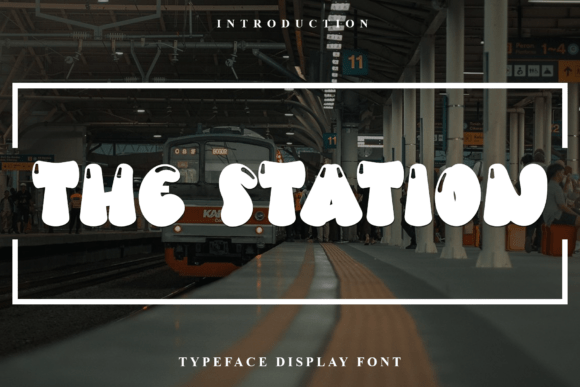 The Station: A Warm, Playful Font for Creative Projects