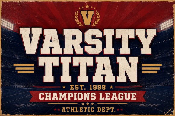 Varsity Titan Font for Bold Branding